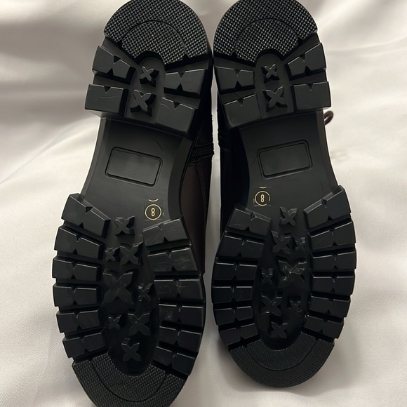 Steve Madden Women's Jamisyn Lace-Up Leather Boot in Brown size 8 - Picture 6 of 12